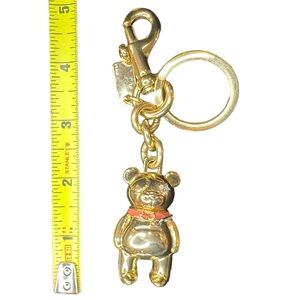 Coach 3D Bear Charm
